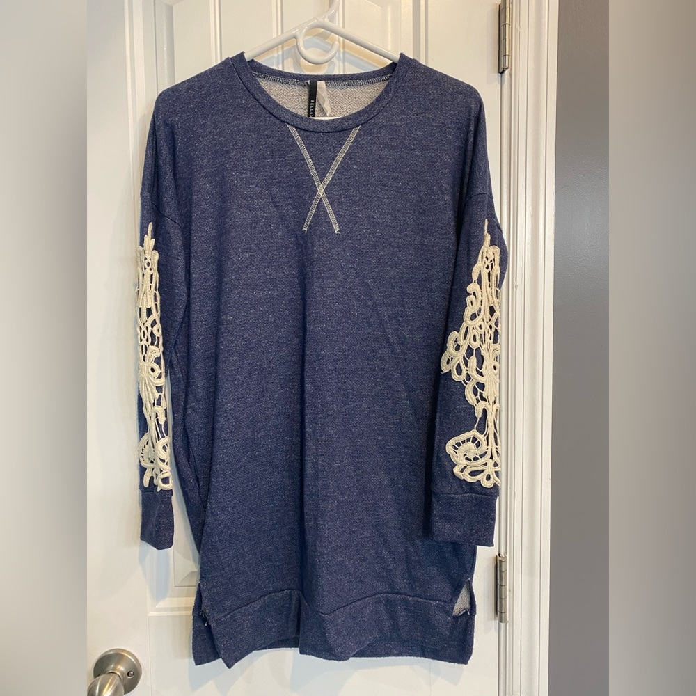Boutique brand tunic sweater